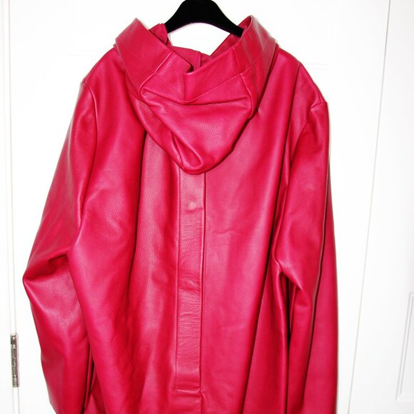 BNWT SS23 RICK OWENS "EDFU" HOODED RAINCOAT 48 - Picture 3 of 12